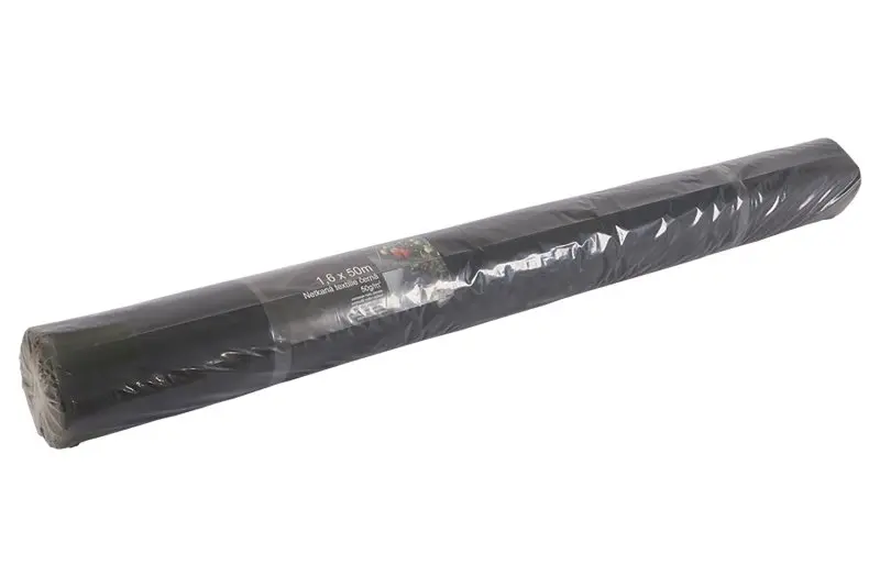 Netkaná textília 1.6x50m čierna 50g/m2, Levior 45552 (L45552)