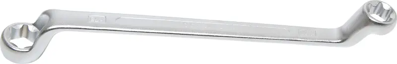 BGS 2281-20X24 Obojstranný očkový kľúč (E-profil) E20 x E24, hlboko vyhnutý (BGS102281-20X24)