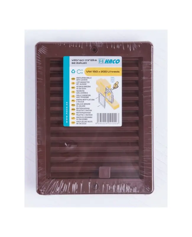 Mriežka vetracia 150x150mm H/žalúzie (D) (L47041)