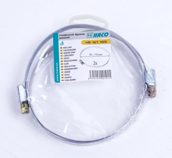 Spona hadicová HS W1 150mm(2ks) (D) (L47109)