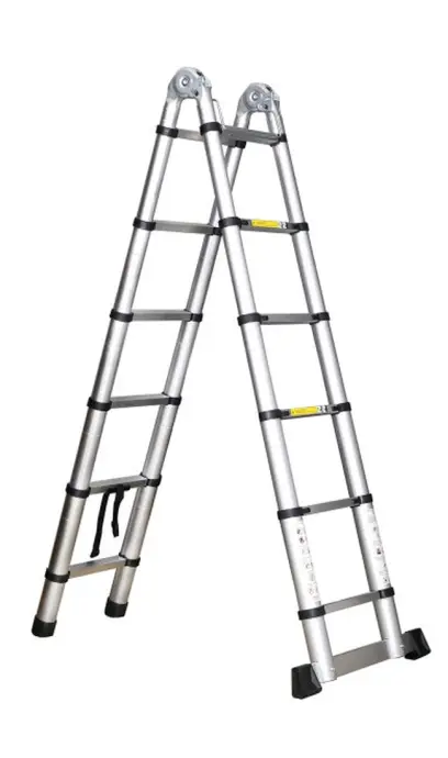 Teleskopický skladací rebrík 3,8 m (L48415)