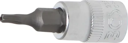 Zástrčná bitová hlavice 1/4" T 10 BGS102357 s vrtáním (BGS102357)