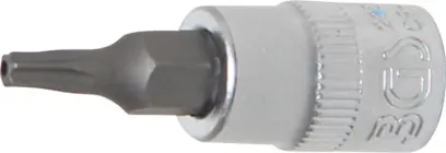 Zástrčná bitová hlavice 1/4" T 15 BGS102358 s vrtáním (BGS102358)