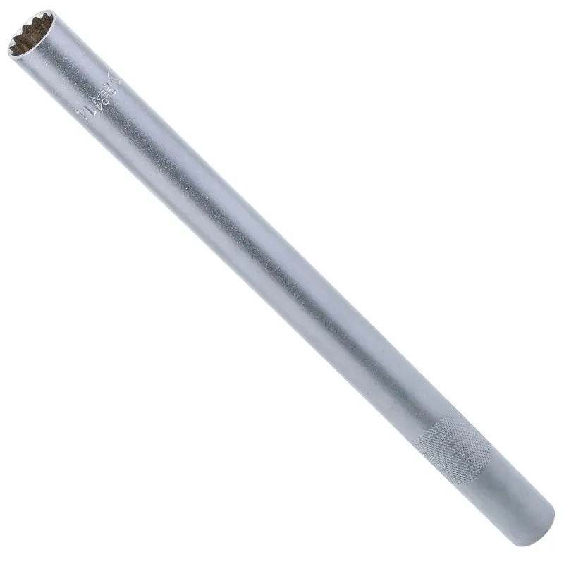 Nástrčná hlavica 3/8" 12hranná 14 mm BGS102404 pre zapaľovacie sviečky, veľmi dlhá (BGS102404)