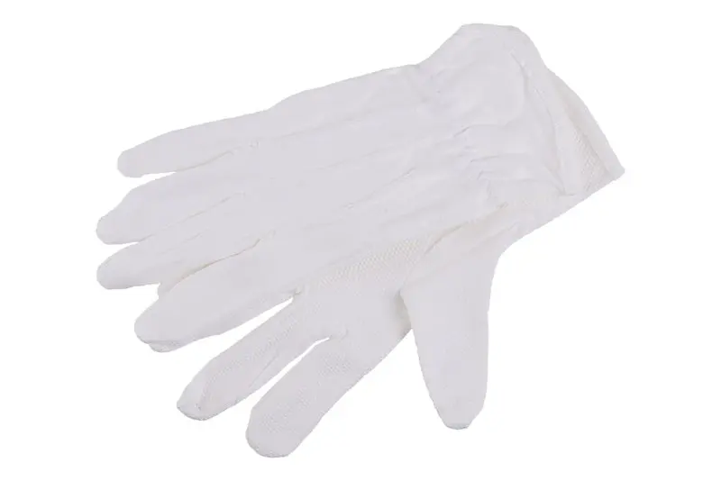 Rukavice BUSTARD s PVC terčíkmi č.10, Levior 50524 (L50524)