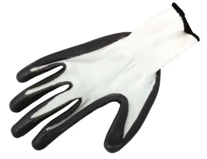 Rukavice nylonové - Nitril vel.10, Levior 50533 (L50533)