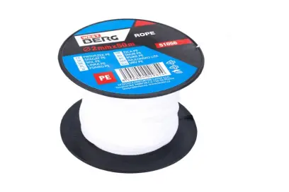 Silonový povrázok 2mmx50m biely, Levior 51056 (L51056)