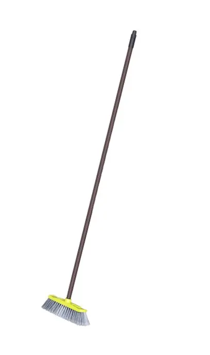 Plastová metla 28 cm, niť, násada 130 cm (L52116)