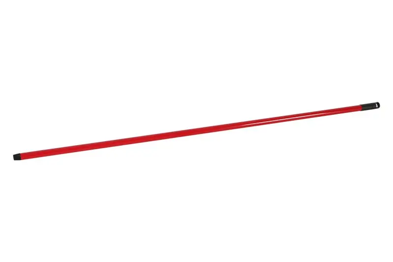 Násada alu 130cm, jemný závit, červená (L52125)