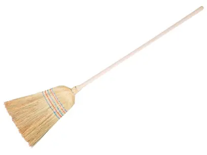 Metla z ciroku s násadou 145 cm 5x prešitá (L52135)