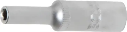 Nástrčná hlavice 1/4" 4 mm, prodloužená - Super Lock. BGS 2964 (BGS102964)
