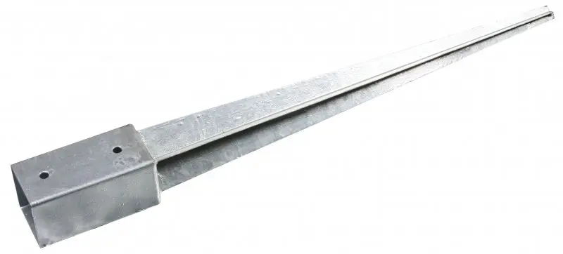 Patka sloupku 81x81x750mm,tl.2mm pozink (L55406)