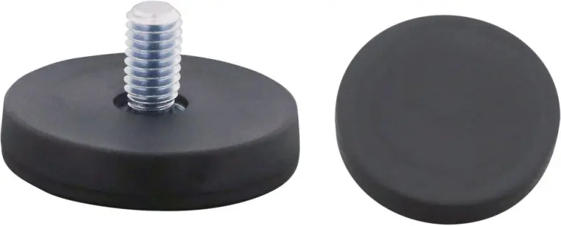 Magnetický plochý chapač 66mm s kolíkem M8/pryž FO RMAT