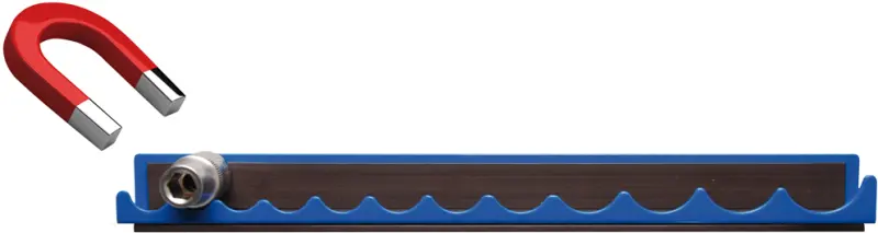 Lišta pro upevnění nástrčných 3/8" hlavic BGS103011-2 - magnetická (BGS103011-2)
