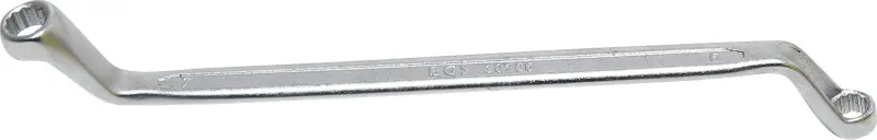 BGS 30206 Obojstranný očkový kľúč 6 x 7 mm, vyhnutý, DIN 838 (BGS1030206)