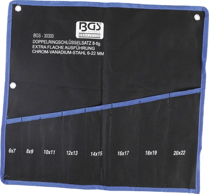 Prázdná kapsa BGS1030300-LEER z tetronu pro sadu klíčů BGS 30300 (BGS1030300-LEER)