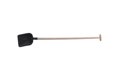 Lopata staj.štandard čierna,násada T, Levior 61053 (L61053)