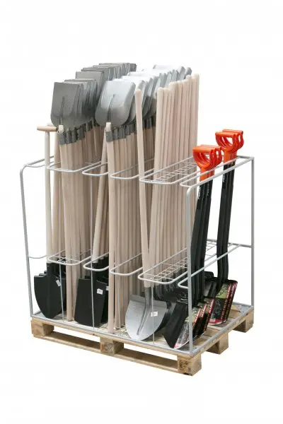 Rekl.stojan na lopaty+rýče(osazený)!OBJ! (L61077)