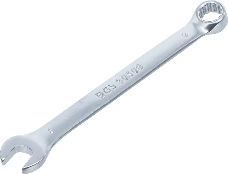 BGS 30508 Očkoplochý kľúč 8 mm, DIN 3113A, matný chróm (BGS1030508)
