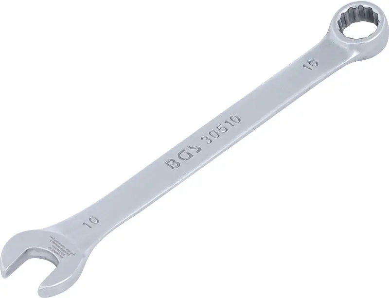BGS 30510 Očkoplochý kľúč 10 mm, DIN 3113A, matný chróm (BGS1030510)