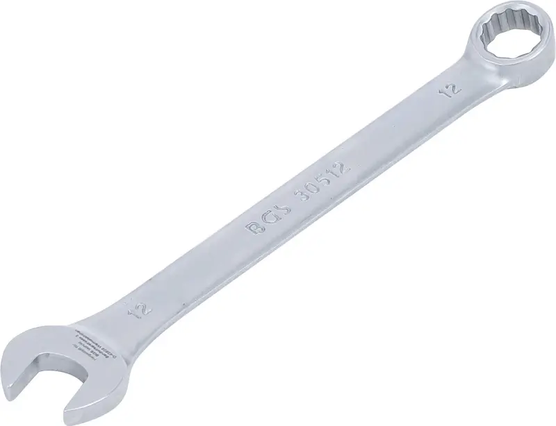 BGS 30512 Očkoplochý kľúč 12 mm, DIN 3113A, matný chróm (BGS1030512)