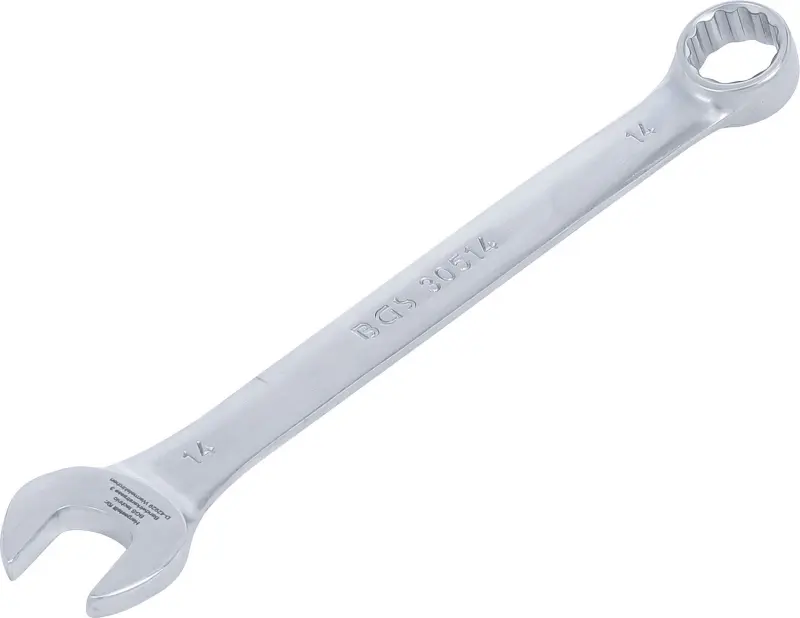 BGS 30514 Očkoplochý kľúč 14 mm, DIN 3113A, matný chróm (BGS1030514)