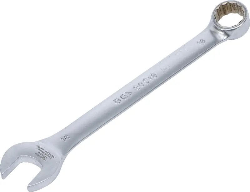 BGS 30518 Očkoplochý kľúč 18 mm, DIN 3113A, matný chróm (BGS1030518)