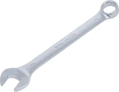 BGS 30520 Očkoplochý kľúč 20 mm, DIN 3113A, matný chróm (BGS1030520)