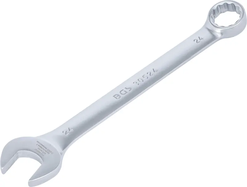 BGS 30524 Očkoplochý kľúč 24 mm, DIN 3113A, matný chróm (BGS1030524)