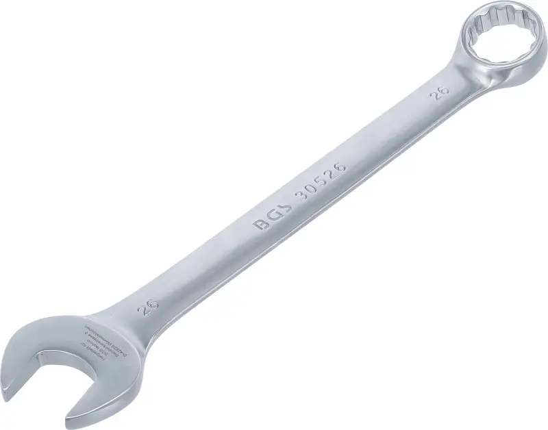 BGS 30526 Očkoplochý kľúč 26 mm, DIN 3113A, matný chróm (BGS1030526)