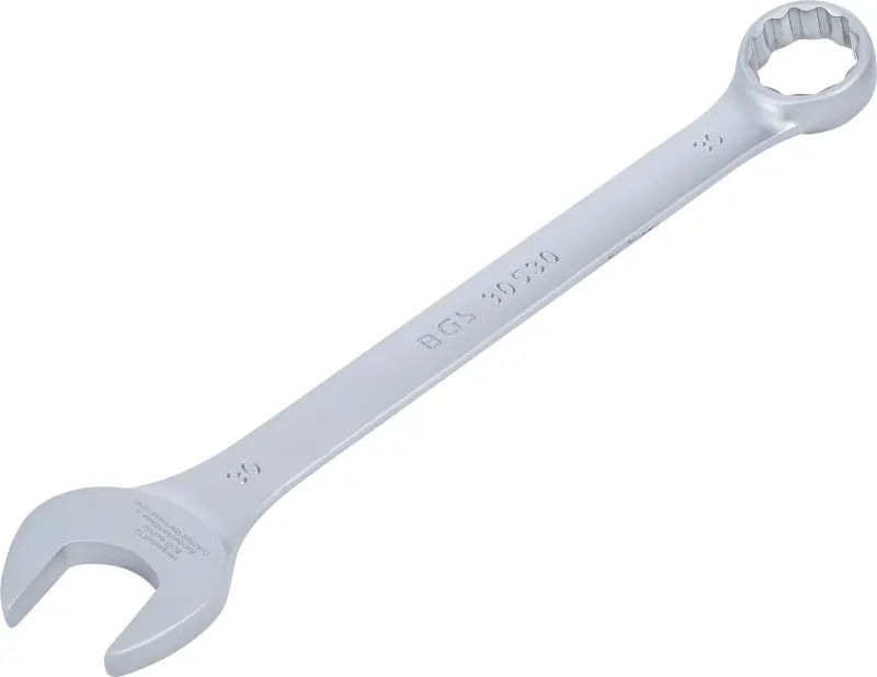 BGS 30530 Očkoplochý kľúč 30 mm, DIN 3113A, matný chróm (BGS1030530)