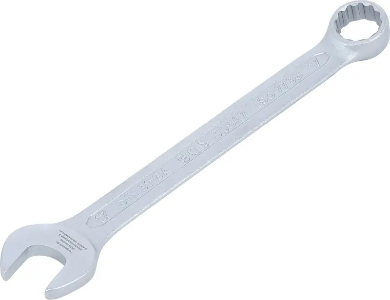 BGS 30567 Očkoplochý kľúč 17 mm, extra dlhý, leštený (BGS1030567)