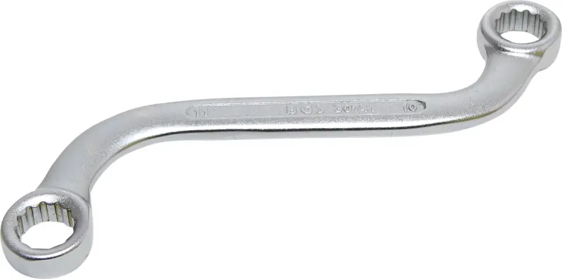 BGS 30741 Očkový kľúč 10 x 11 mm, S-forma, dvanásťhran (BGS1030741)