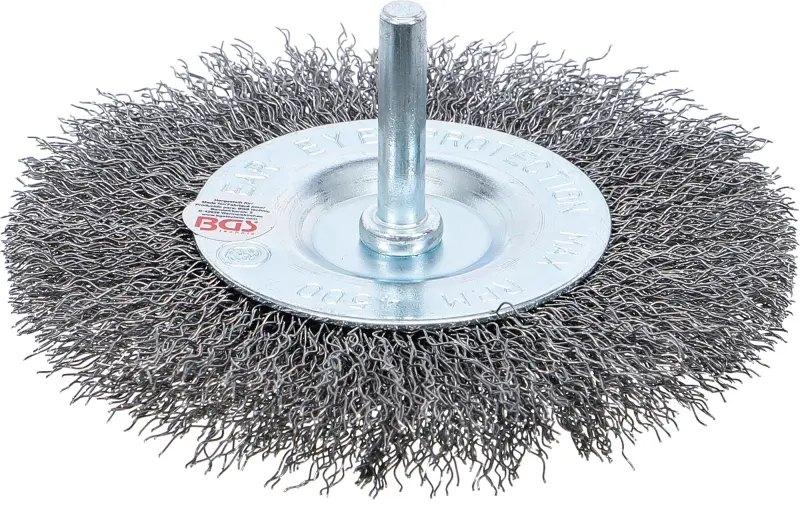 Drátěný kartáč pr. 100 mm BGS103077, plochý, do vrtačky (BGS103077)
