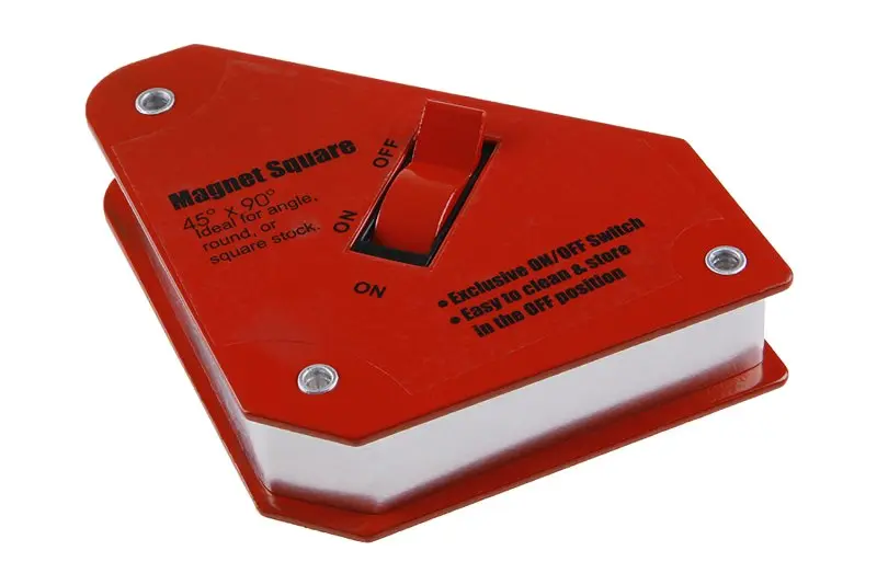Pomocný uholníkový magnet na zváranie 109 x 95 x 25 mm LEVIOR 70091 (L70091)