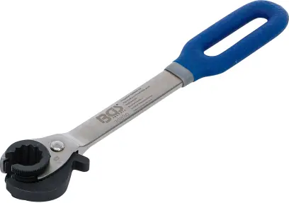 Otevřený očkový klíč 10 mm s ráčnou BGS1030830 na převlečné matice (BGS1030830)