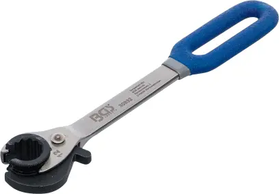 BGS 30832 Otvorený očkový kľúč 12 mm s račňou na prevlečné matice (BGS1030832)