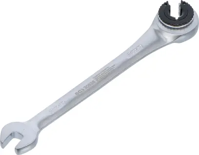 Otevřený očkoplochý klíč 8 mm s ráčnou BGS1030838 pro převlečné matice (BGS1030838)