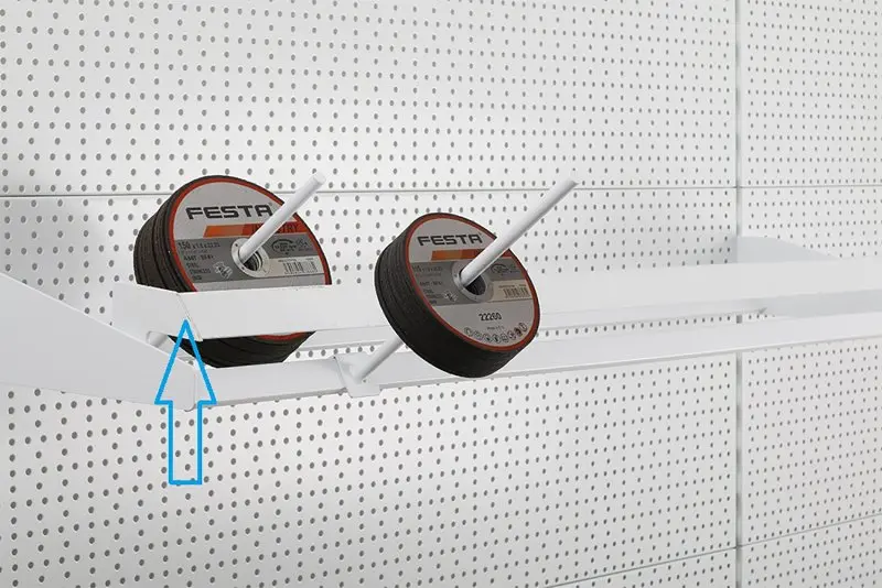 Cenový držiak koľajnice pre trapéz 1000x80x100mm!(L81155)