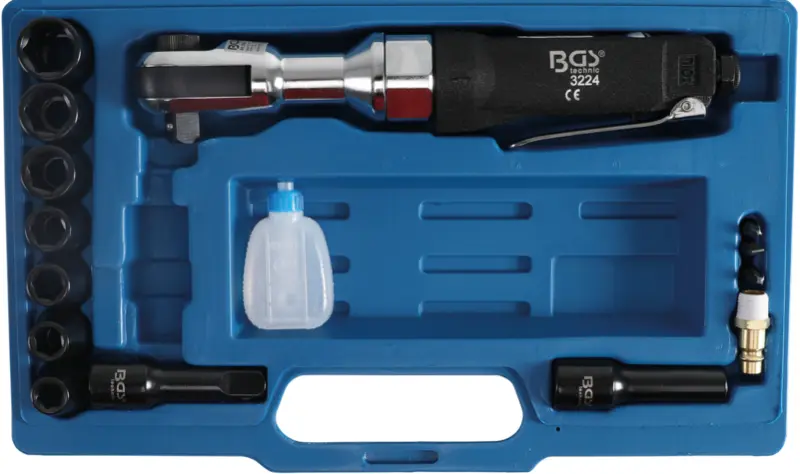 Pneumatická ráčna 1/2" BGS103224 (74 Nm) Sada 13 dílů (BGS103224)