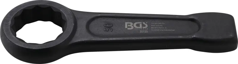 BGS 35150 Rázový očkový kľúč 50 mm, DIN 7444 (BGS1035150)