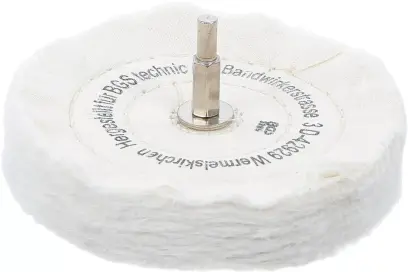 Lešticí kotouč Ø 125 x 22 mm s upínacím trnem 6 mm BGS 3989 (BGS103989)