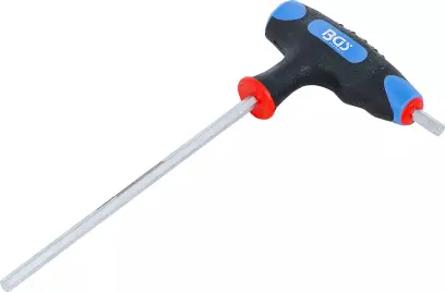 Zástrčný šestihranný klíč (inbus) 5 mm s T-rukojetí a boční čepelí. BGS 4010 (BGS104010-5)