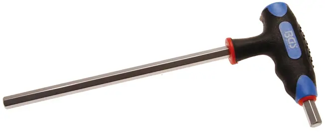 Zástrčný šestihranný klíč (inbus) 10 mm s T-rukojetí a boční čepelí. BGS 4010 (BGS104010-9)