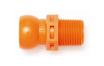 Zásuvka so závitom 1/2" NPT a závitom 3/8" NPT LOC-LINE 59864.1 (LL59864.1)
