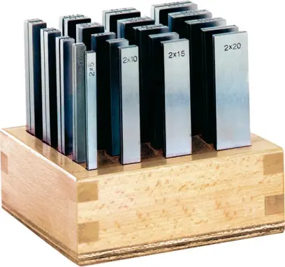 Sada paralelní podložky P délka 125mm + dřevěný st ojan FORMAT