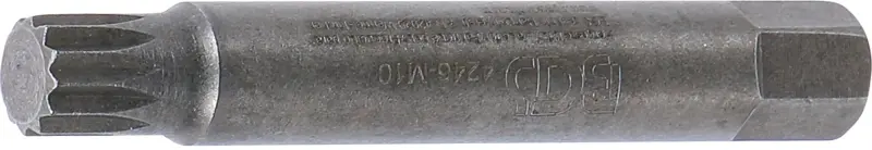Bit 1/2" tisícihran (pro XZN) M10 x 75 mm BGS104246-M10 (BGS104246-M10)