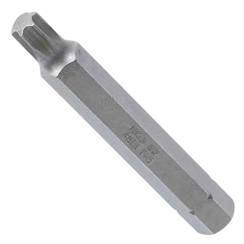 Skrutkovací bit 3/8" T-profil (Torx) T45 x 75 mm BGS104573, zaťaž. do 5 kg (BGS104573)