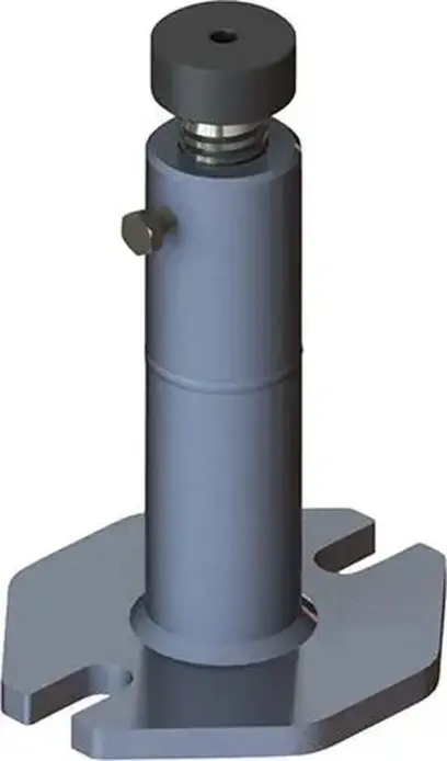 Skrutkovacia podpera. Veľkosť 750/430 ÷ 750 mm Format 7439290750 Ťažké prevedenie (EDE39290750)