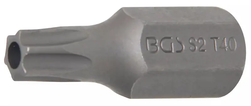 bit 10 mm T-profil T 40 x 30 mm, s vrtáním, zatíž. (BGS104640)